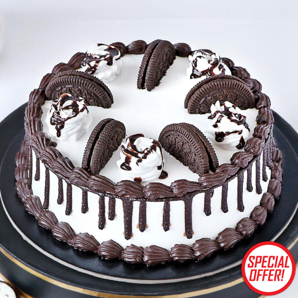 Order Oreo Drip Cake Half Kg Online at Best Price, Free