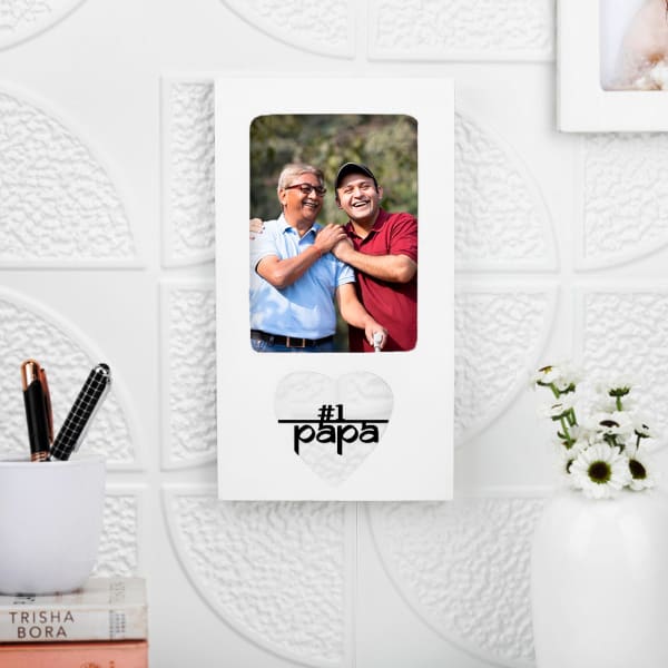 # 1 Papa - Personalized Father's Day Photo Frame