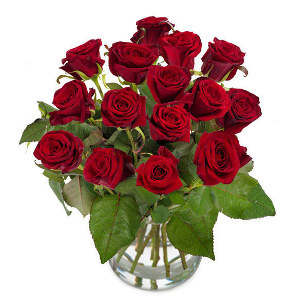 15 Red rose bouquet