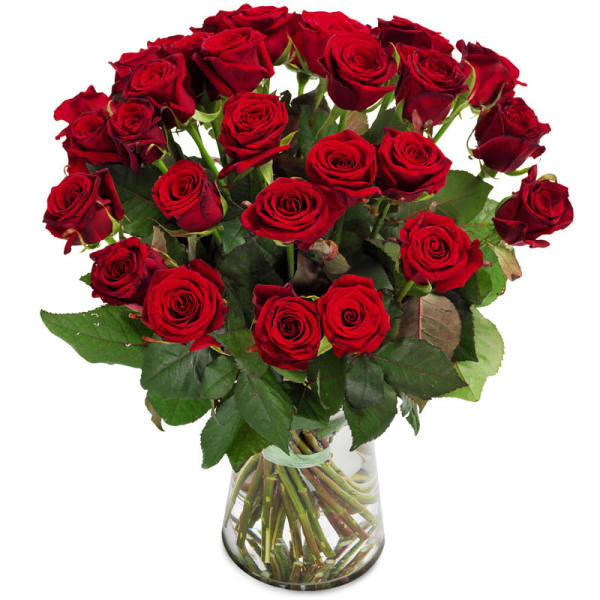 24 Red rose bouquet