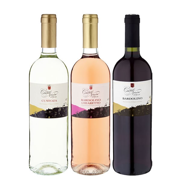 3 Bottles of Wine The Gardasee Set