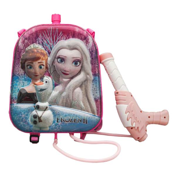 3D Cartoon Princess Water Tank And Gun - Single Piece