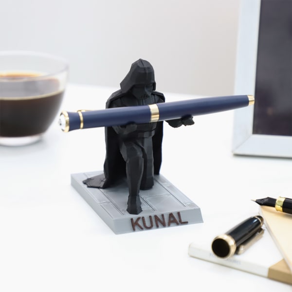 3D Darth Vader Personalized Penstand