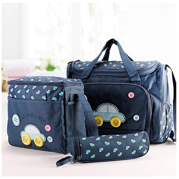 4 In 1 Diaper Bag - Assorted - Single Piece