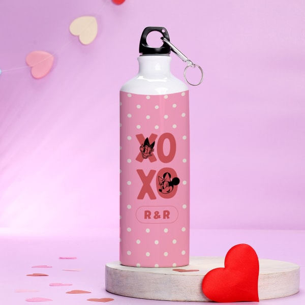 A Disney Valentine Personalized Bottle