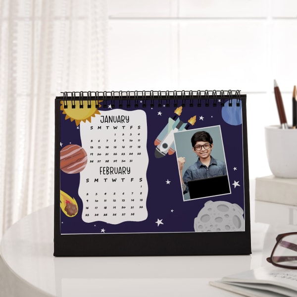 A Year Full Of Possibilities - Personalized 2025 Desk Calendar