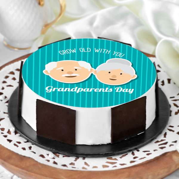 Adorable Grandparents Day Cake