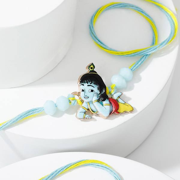 Adorable Krishna Rakhi For Kids