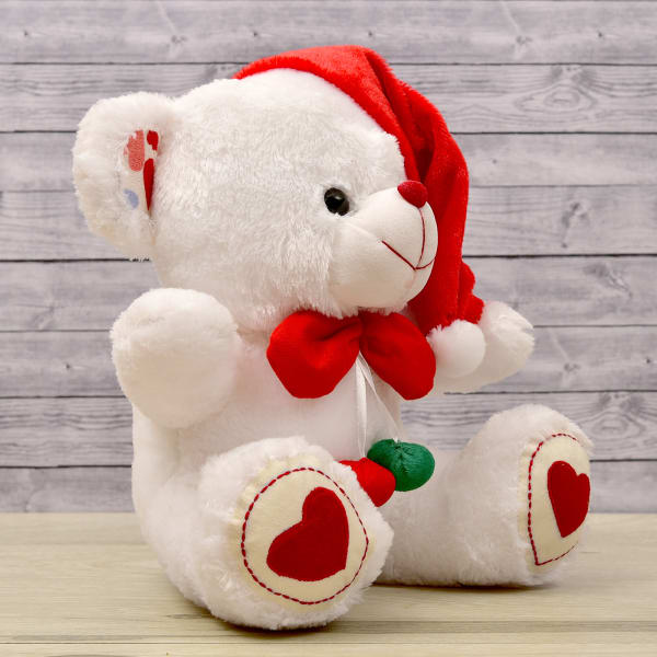 mini santa teddy