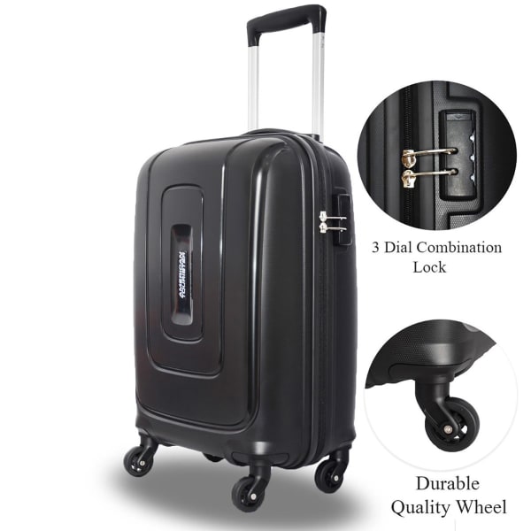 American Tourister Spinner 55cm Cabin Trolley with Wheel