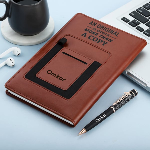 An Original Personalized Diary with Pen