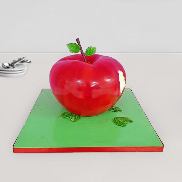 Apple Fondant Cake (2.5 Kg)