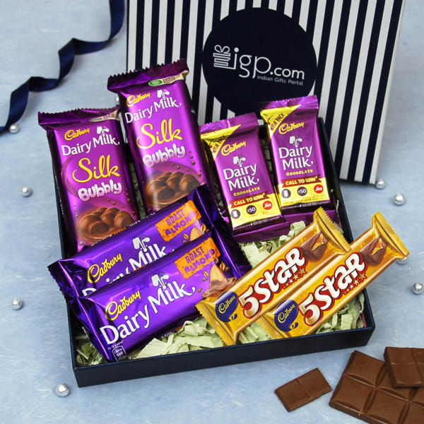 Assorted Cadbury Chocolates in Gift Box
