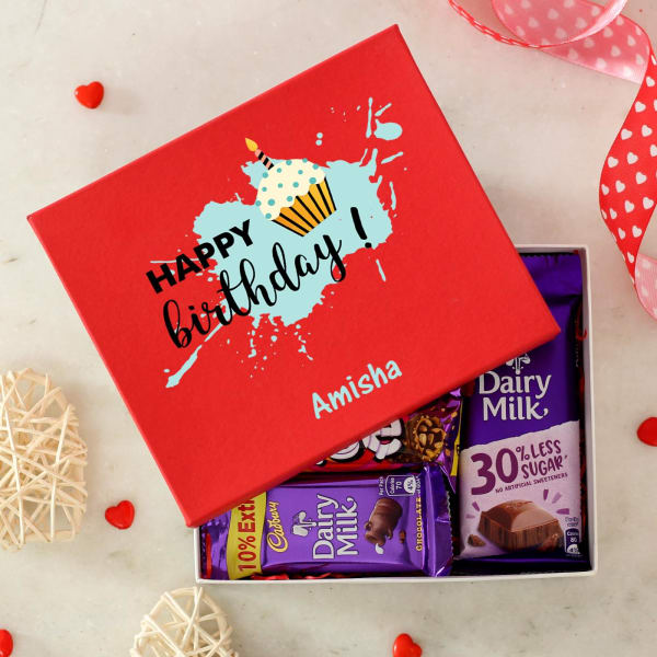 Assorted Chocolates in Personalized Gift Box for Birthday ... Find personalized gifts on sales today at personalizationmall.com!