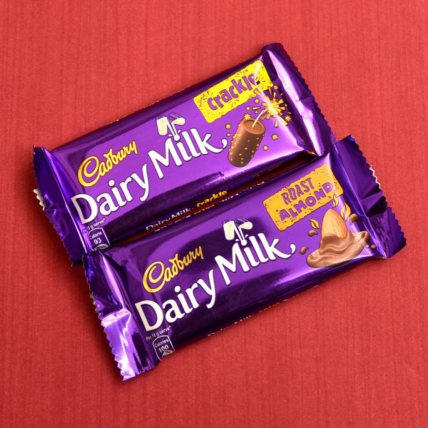 Assorted Chocolaty Hamper of Cadbury Chocolates in Bamboo Gift Box