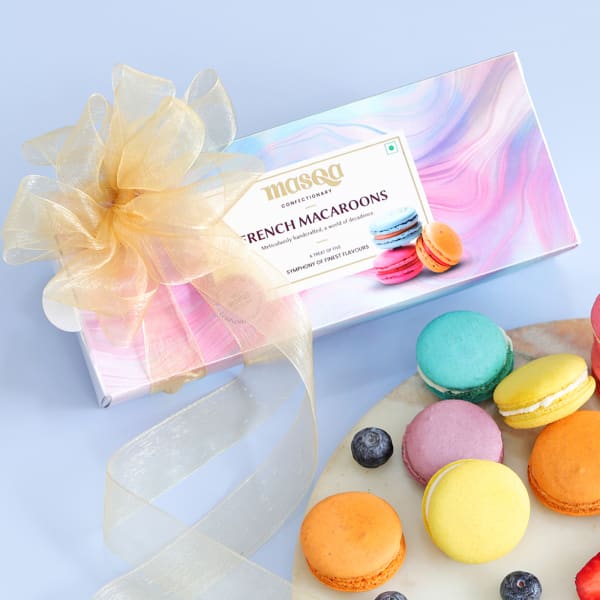Assorted French Macarons (Box Of 5)