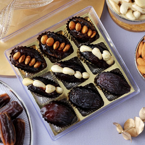 Assorted Gourmet Dates Box of 9