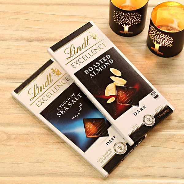Assorted Lindt Excellence Dark Chocolate Bars Gift Send Gourmet Gifts Online Us1037217 Igp Com
