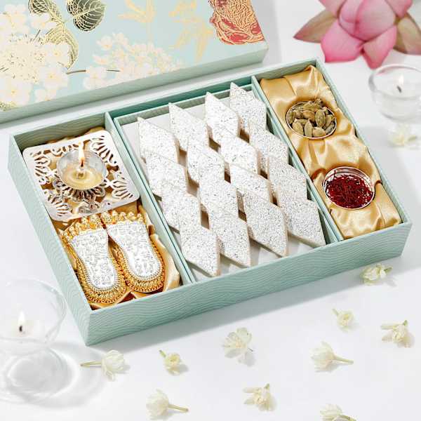 Auspicious Charan Paduka Gift Hamper