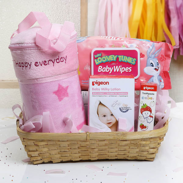 baby essentials hamper