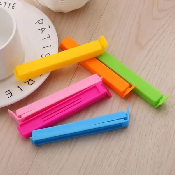 Bag Clips - Multicolor - Set Of 18