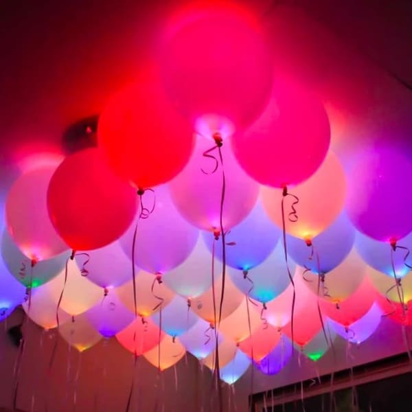Buy/Send Balloons LED Set Of 5 Online IGP JVS1215986