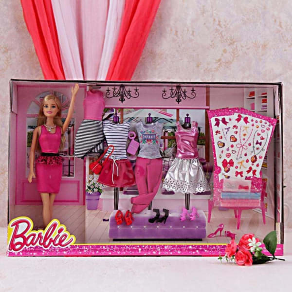 barbie fashion set