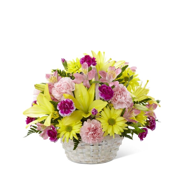 Buy send basket of cheer bouquet online igp nid1339989