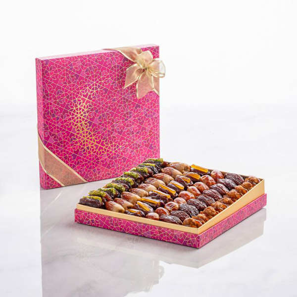 Bateel Crescent Moon Assorted Dates Ramadan Gift Set