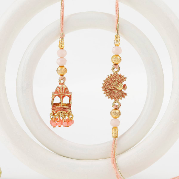 BB temple design rakhi