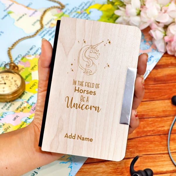 Be a Unicorn Personalized Notebook