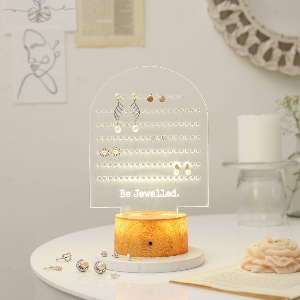 Be Jewelled LED Jewellery Organizer And Lamp
