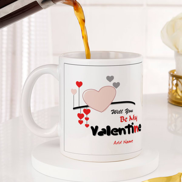 Be My Valentine Personalized  Mug