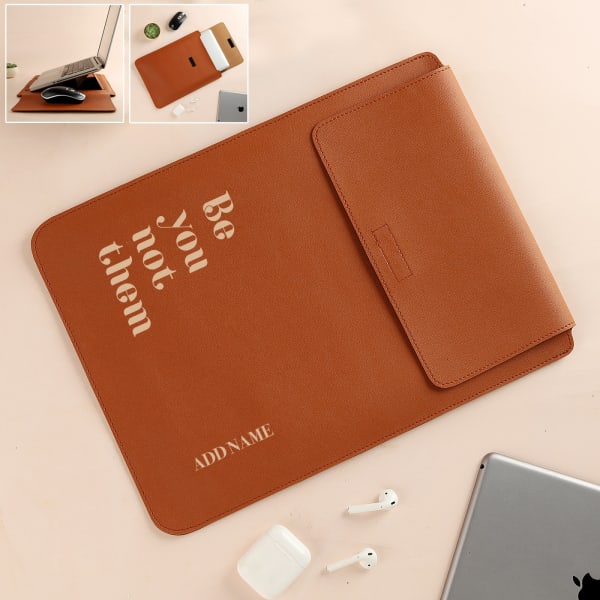 Be You Personalized Laptop Sleeve N Stand