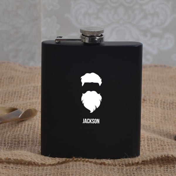 Beardo Personalized Hip Flask