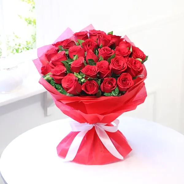 Beautiful Bunch of 20 Red Roses