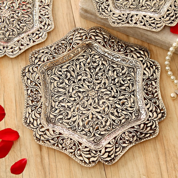 Beautiful Decorative Metal Plates Gift/Send Home and Living Gifts Online L11040772