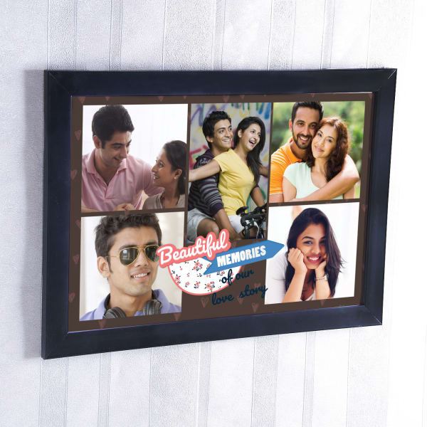 Beautiful Love Story Personalized A3 Photo Frame Gift/Send Home and