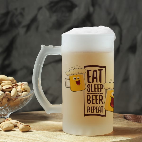 Beer Mug - Eat Sleep Beer Repeat
