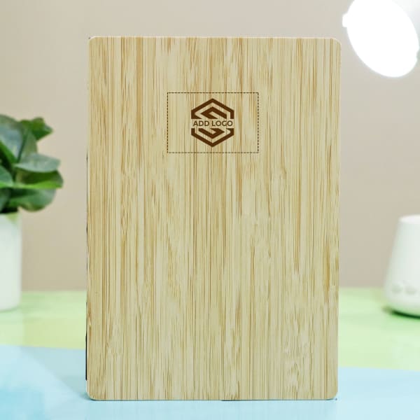 Beige Notebook - Customized with Logo