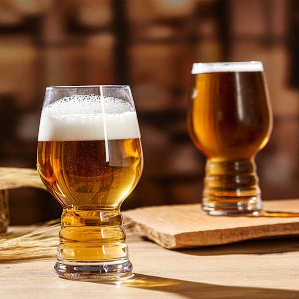 Bell Brew Crystal Beer Glass - Set Of 4