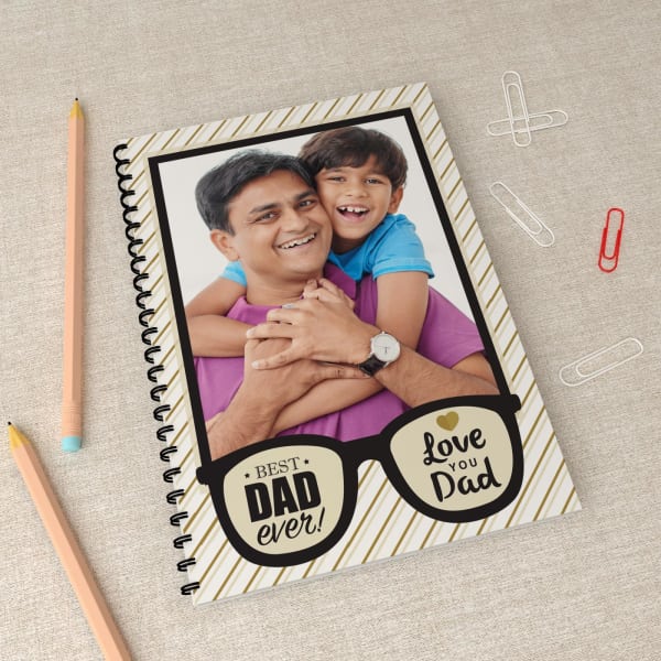 Best Dad Ever Personalized Notebook