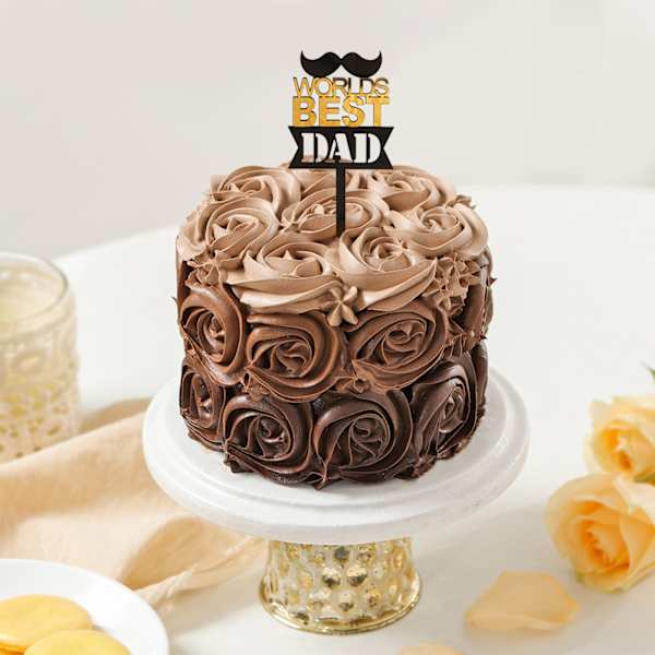 Best Dad Mesmerizing Truffle Cake