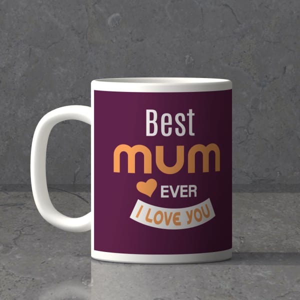 Best Mum Personalized Ceramic Mug
