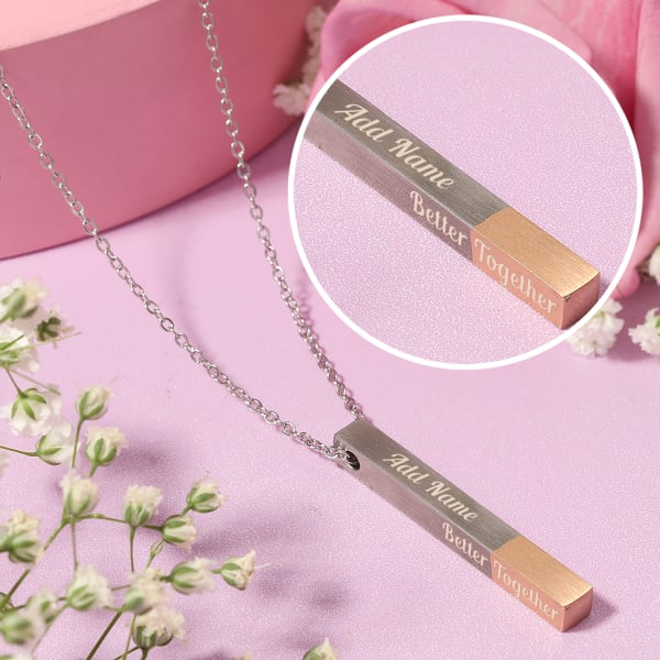 Better Together Personalized Pendant