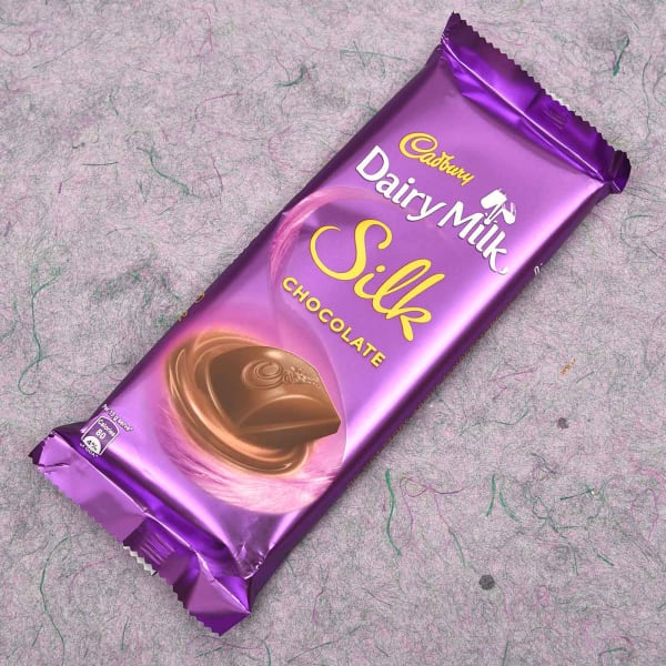 Bhaiya Bhabhi Rakhi & Dairy Milk Chocolate with Besan