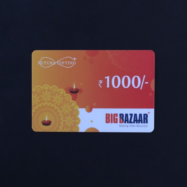 Big Bazaar Gift Card with Personalized Anniversary Letter 1000 Gift/Send Experiences and Gift