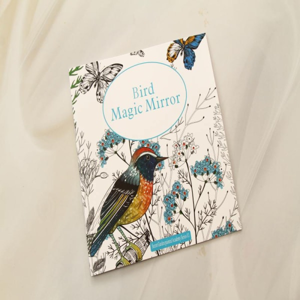 Bird Magic Mirror Coloring Book