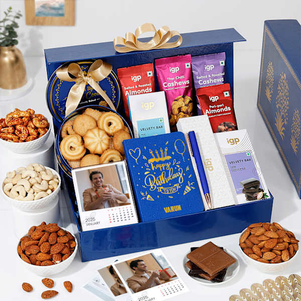 Birthday Bliss Personalized Gourmet Hamper