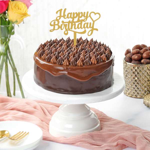 Birthday Special Nutella Cake